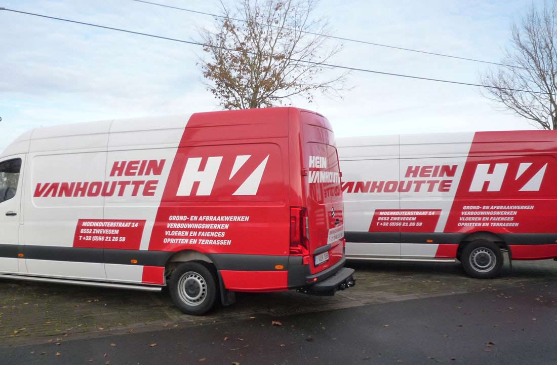 logo ontwerp voor Hein Vanhoutte te Moen / Zwevegem