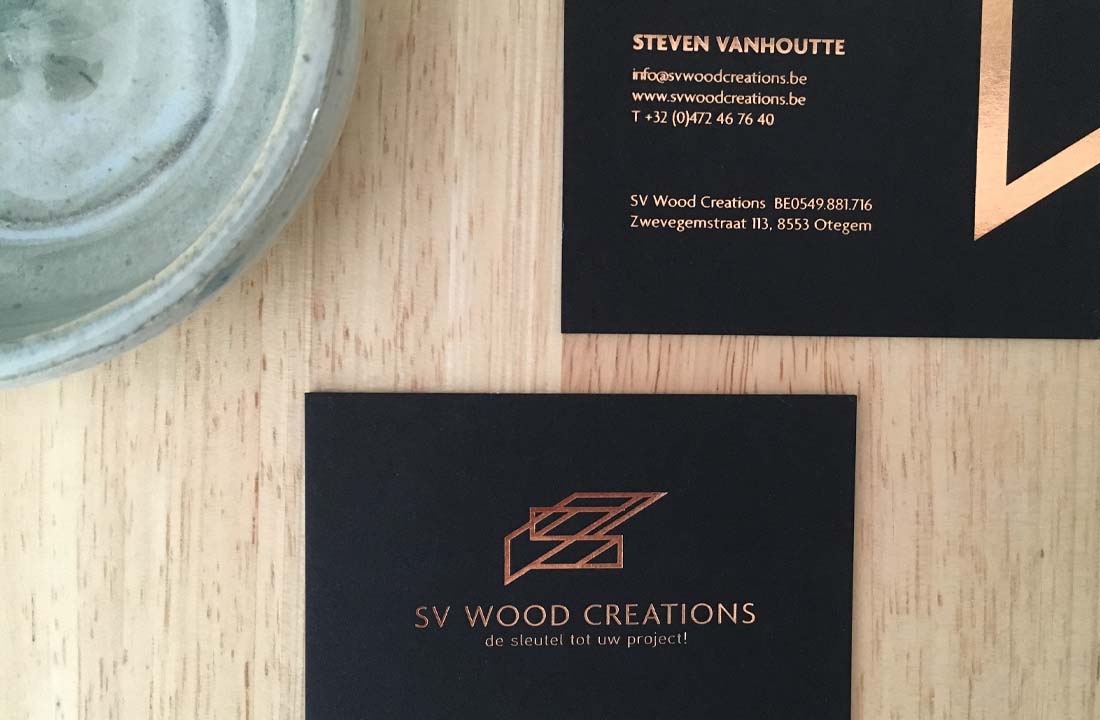 logo ontwerp voor SV Wood Creations te Otegem