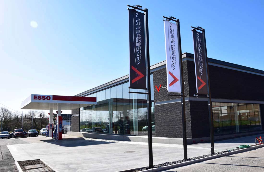 webdesign voor Garage Vanderheeren te Kortrijk