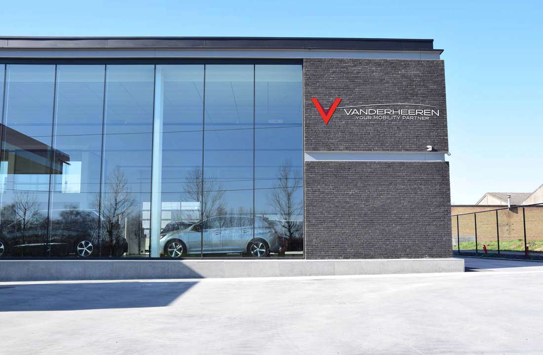 webdesign voor Garage Vanderheeren te Kortrijk