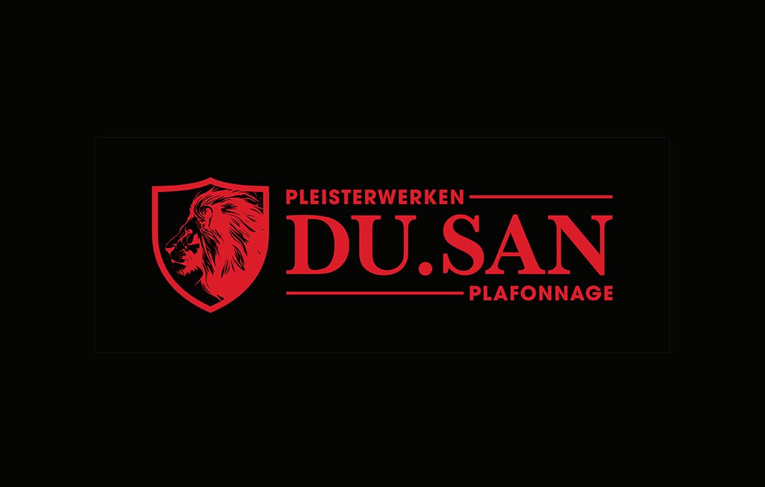 Logo en website ontwerp voor Du.San pleisterwerken