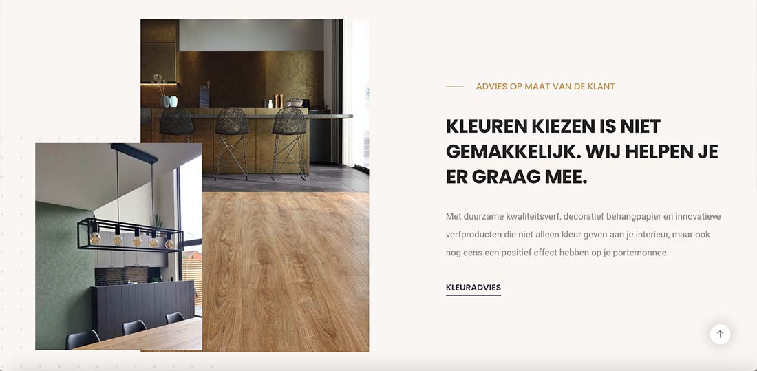 webdesign voor verfwinkel Madelca te Wevelgem